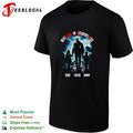 dad in Resident Evil family silhouette walking in the rain poster shirt Unisex