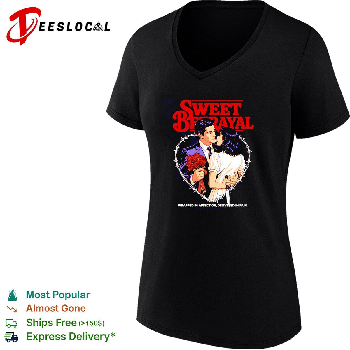 Sweet betrayal wrapped in affection delivered in pain love shirt Unisex