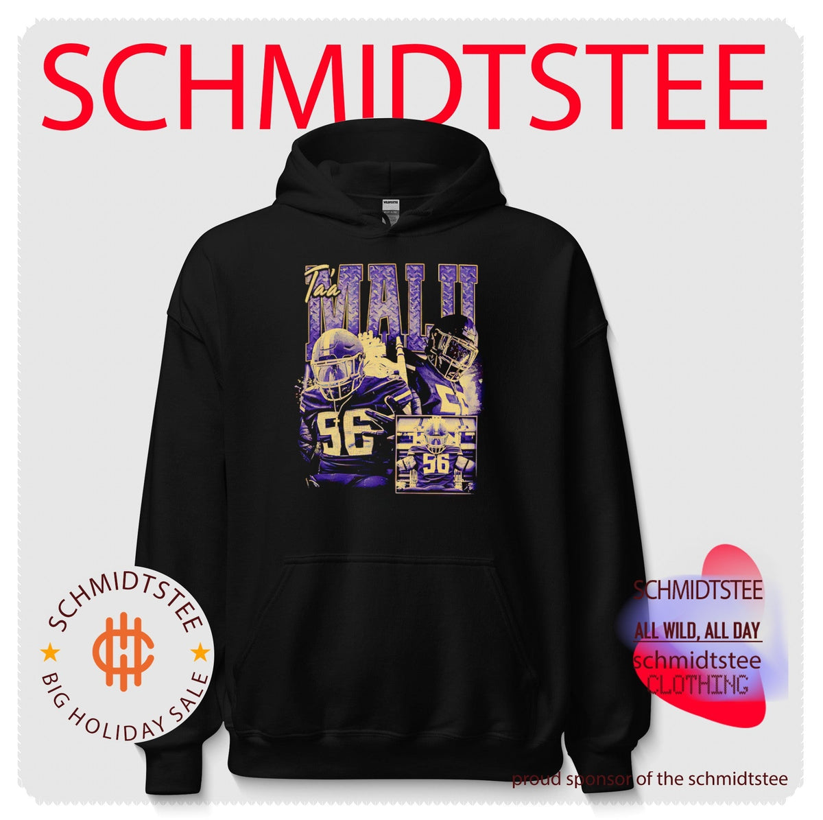 Ta’a Malu Football Player 56 athlete sports apparel shirt Unisex