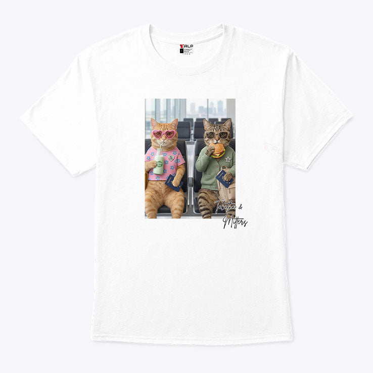 Tabitha & Mittens Hey Cool Cats T Shirt Unisex