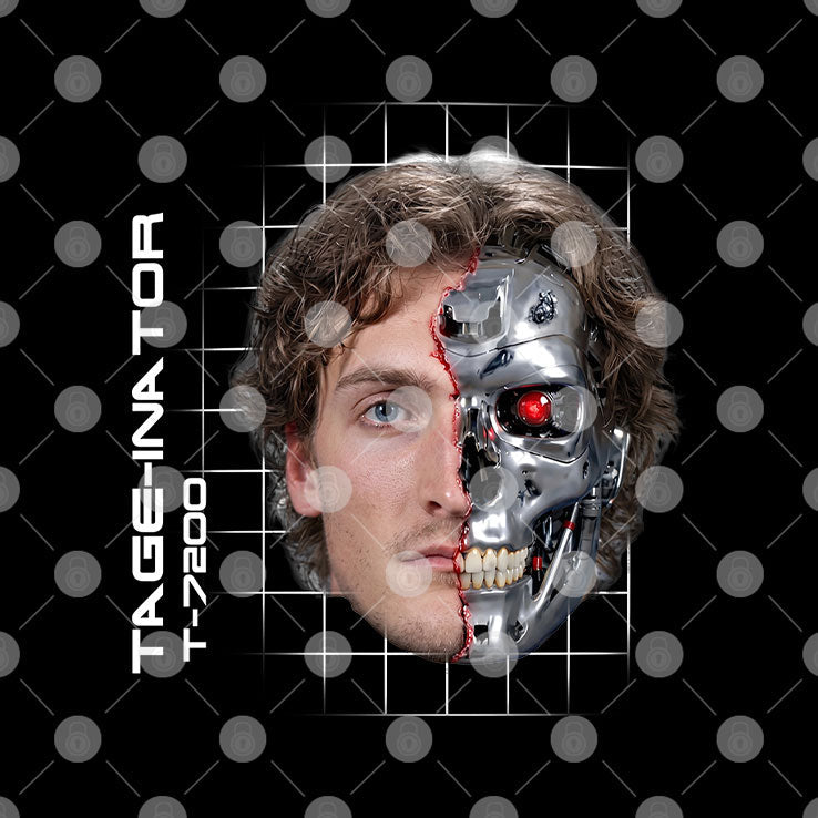 Tage-Inator T-7200 Tage Thompson The Terminator Shirt Unisex