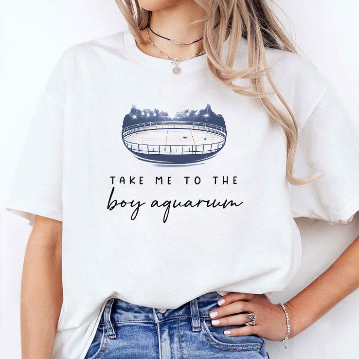 Take Me To The Boy Aquarium T Shirt Unisex