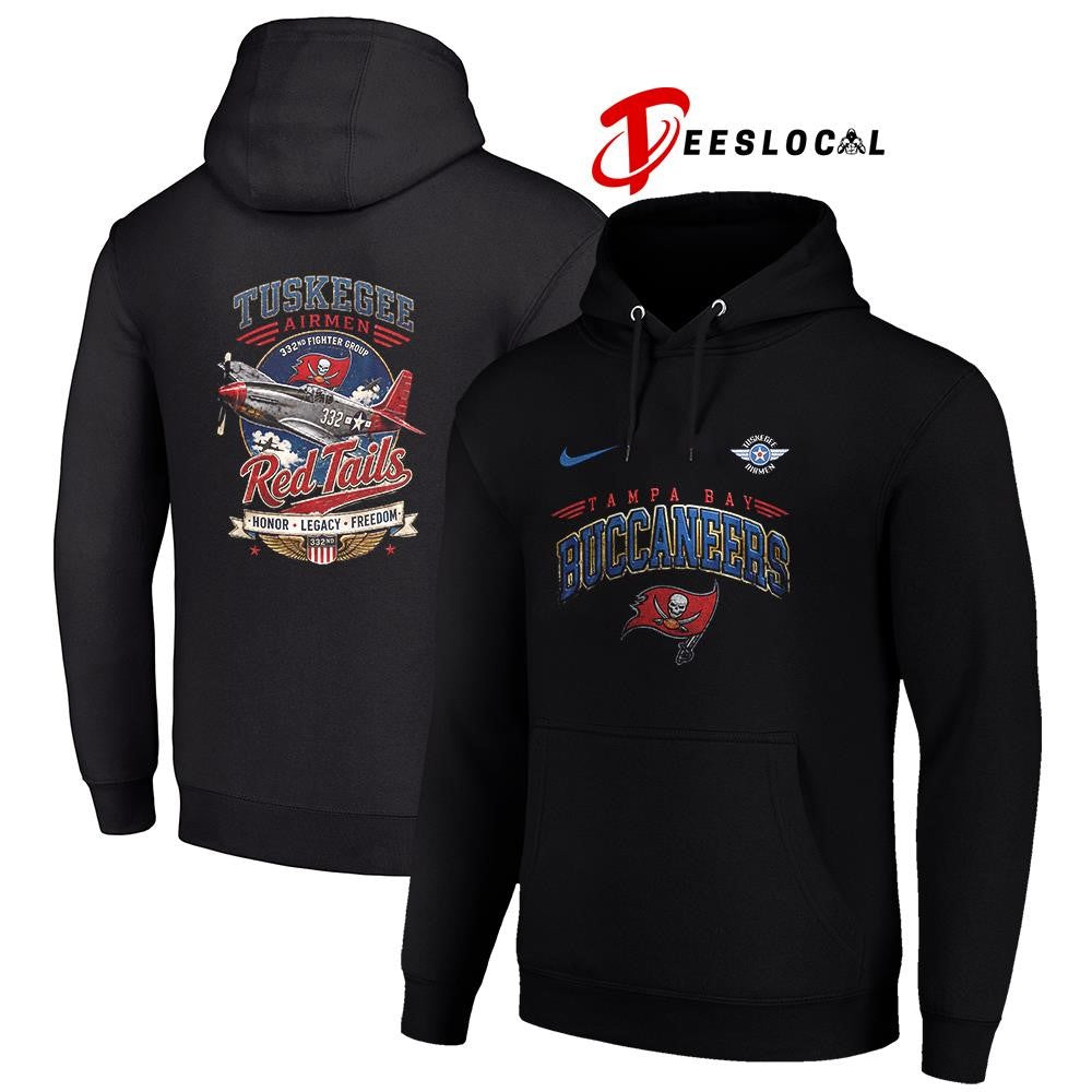 Tampa Bay Buccaneers Tuskegee Airmen Red Tails honor legacy freedom shirt Unisex