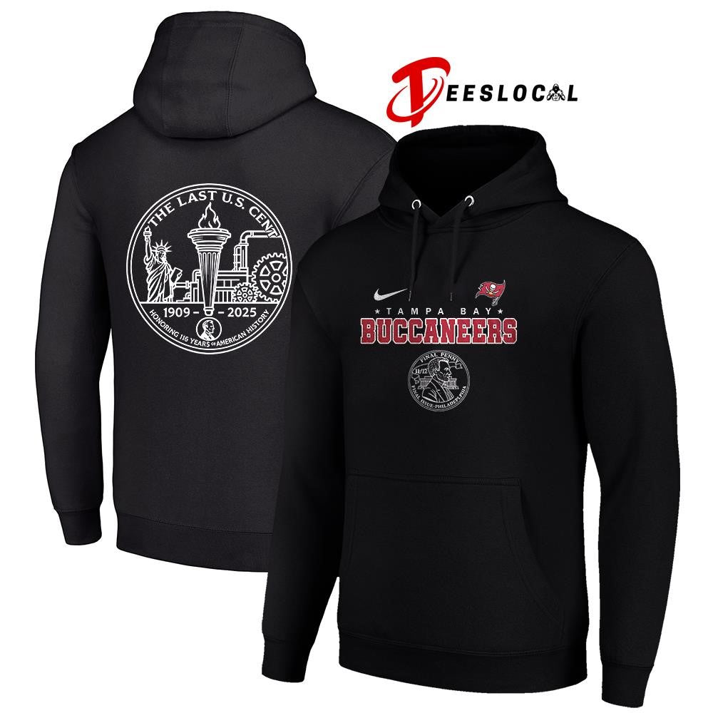 Tampa Bay Buccaneers the last US cent honoring 116 years of America history shirt Unisex