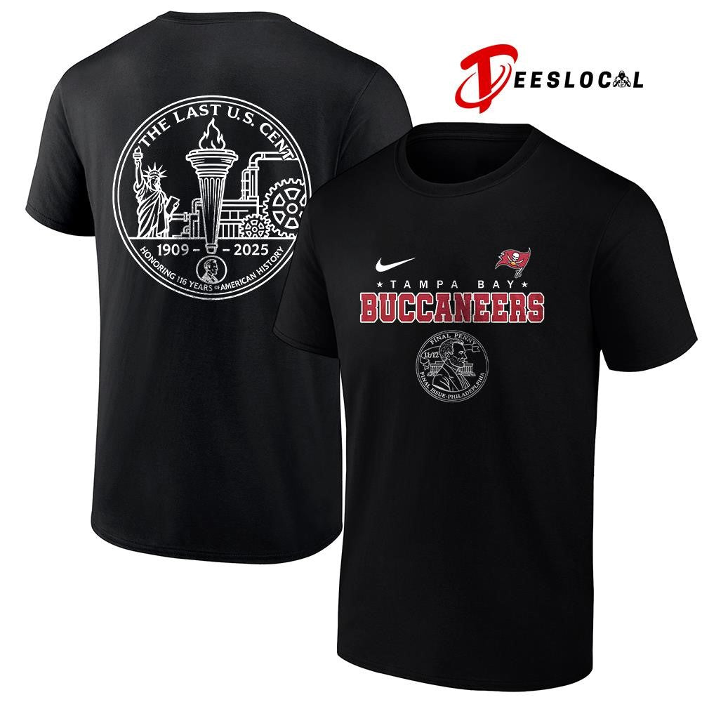 Tampa Bay Buccaneers the last US cent honoring 116 years of America history shirt Unisex