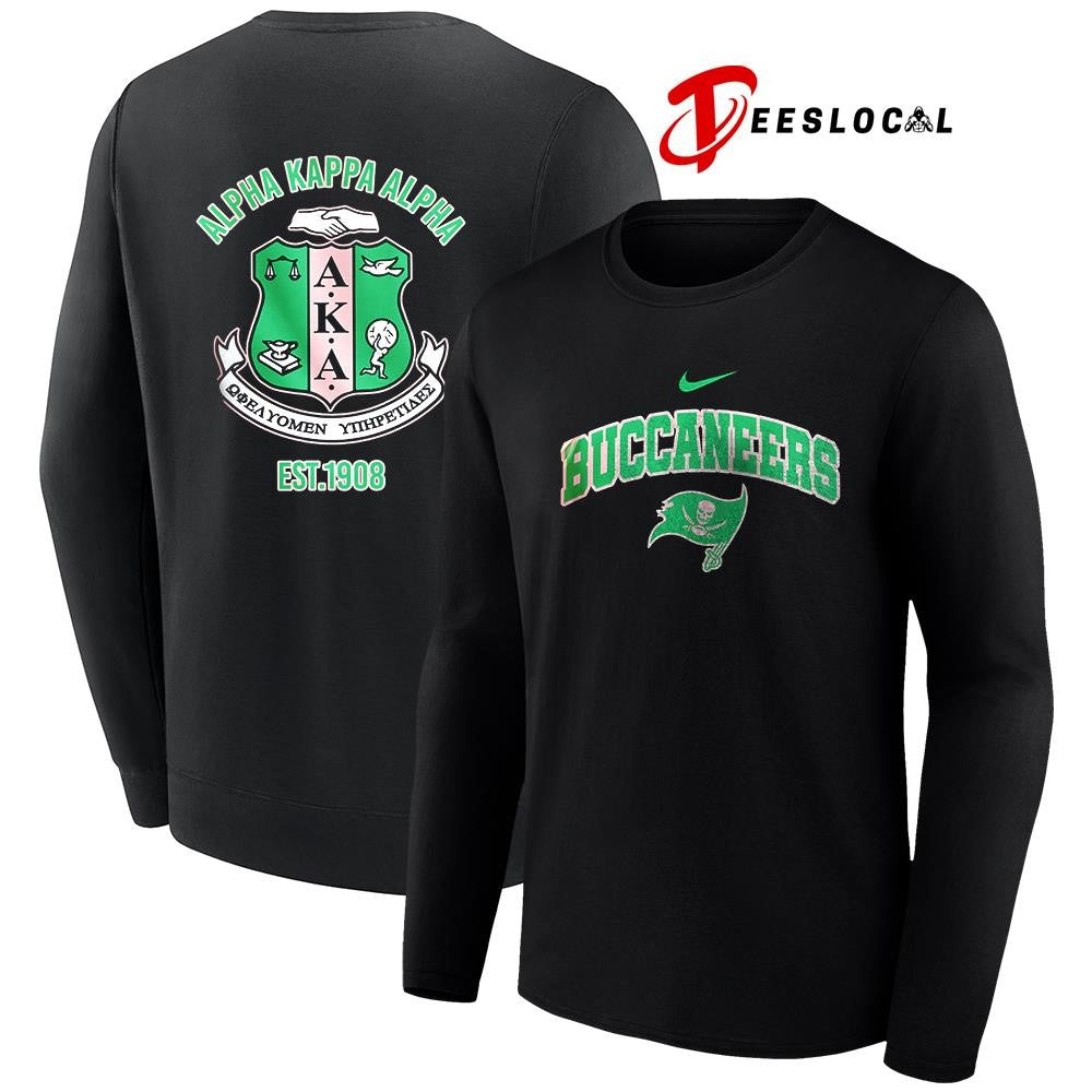 Tampa Bay Buccaneers x Alpha Kappa Alpha logo shirt Unisex