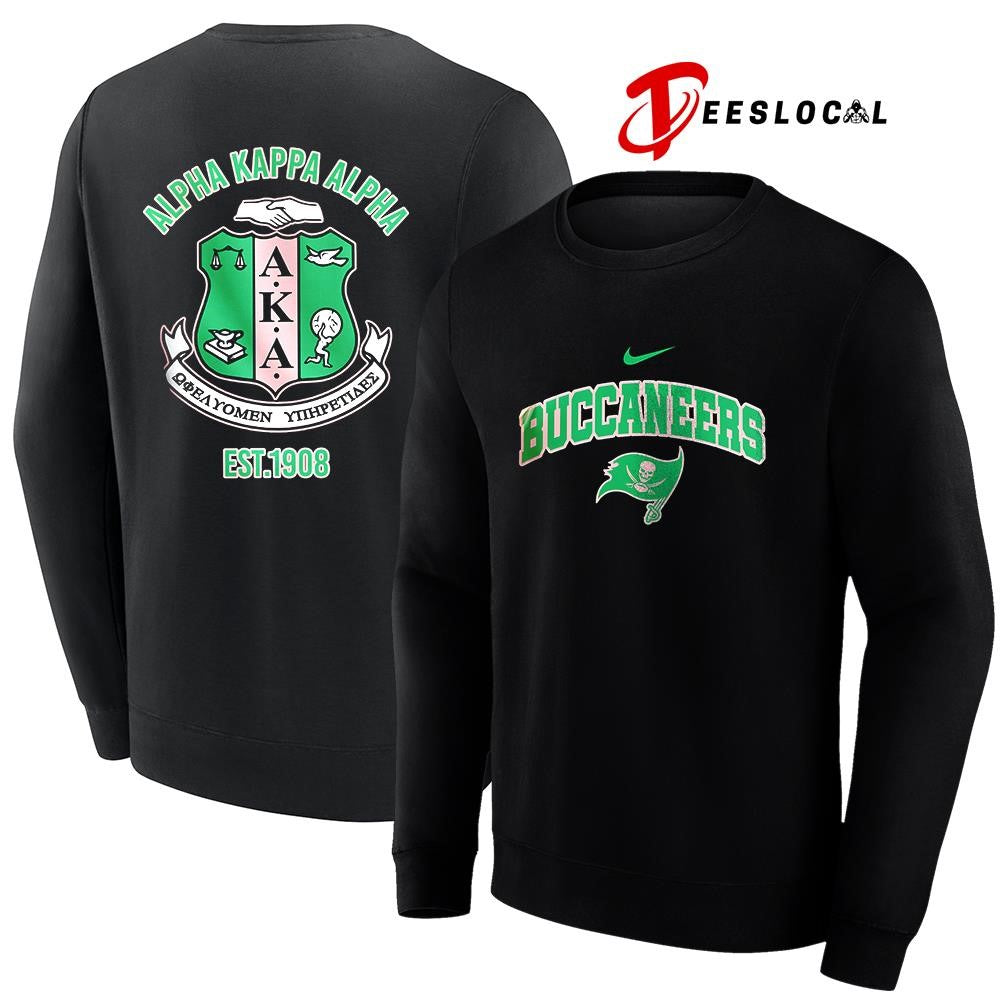 Tampa Bay Buccaneers x Alpha Kappa Alpha logo shirt Unisex