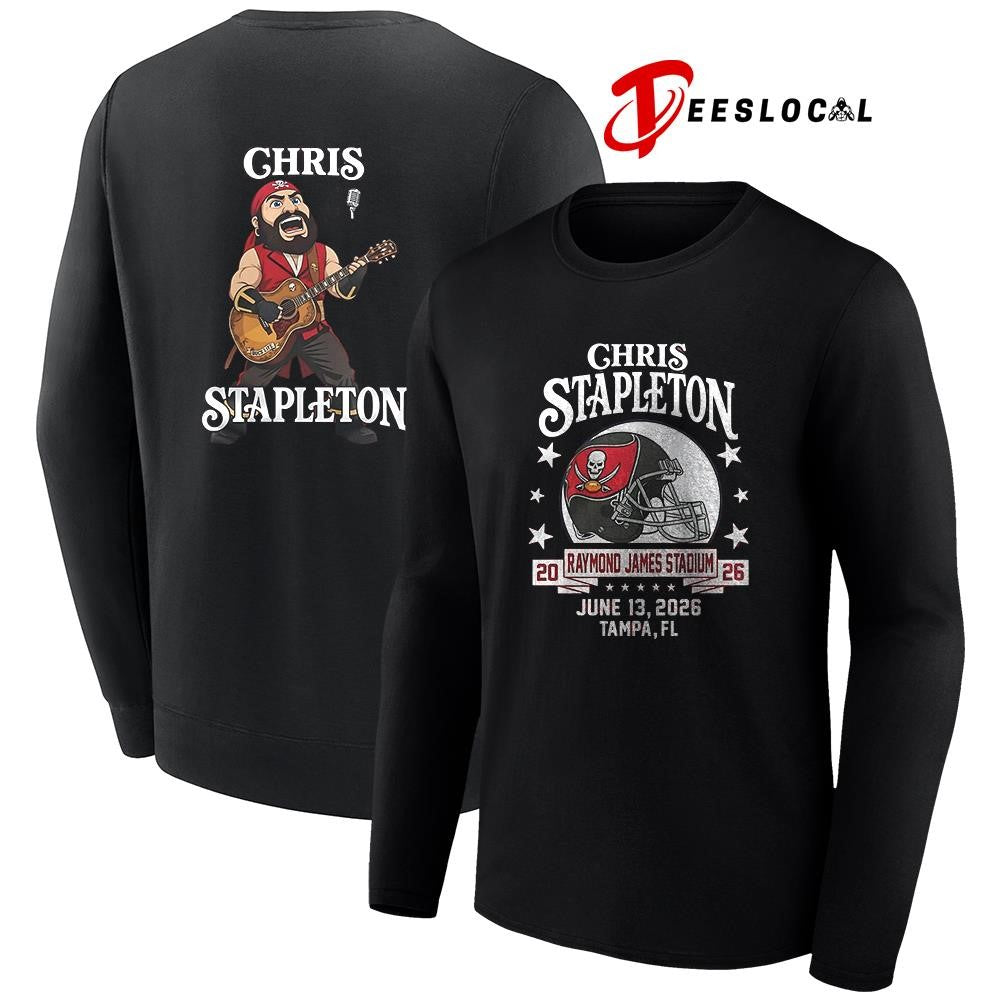 Tampa Bay Buccaneers x Chris Stapleton All American Road show mascot shirt Unisex