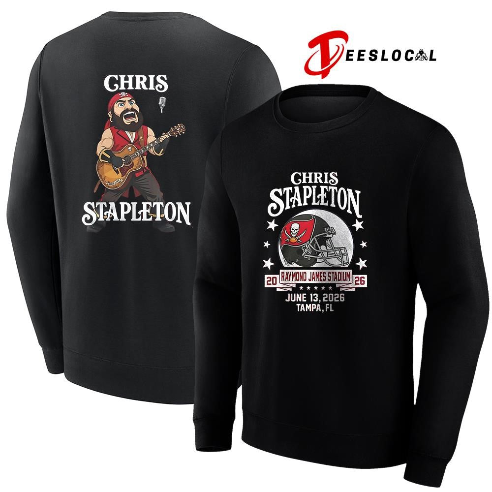 Tampa Bay Buccaneers x Chris Stapleton All American Road show mascot shirt Unisex