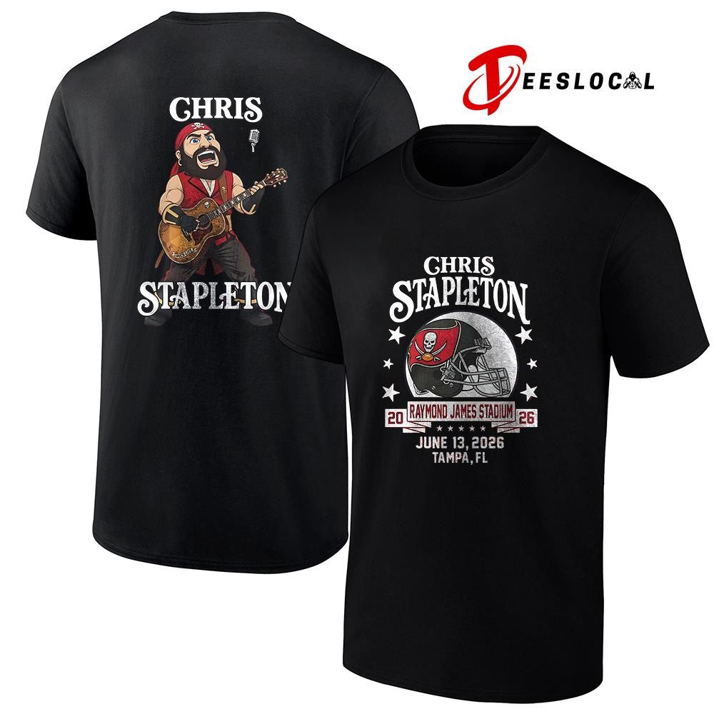 Tampa Bay Buccaneers x Chris Stapleton All American Road show mascot shirt Unisex