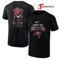 Tampa Bay Buccaneers x Grateful Dead steal your face peace love logo shirt Unisex