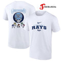 Tampa Bay Rays x Grateful Dead bear mascot shirt Unisex