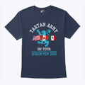 Tartan Army On Tour Scotland World Cup 2026 T Shirt Unisex