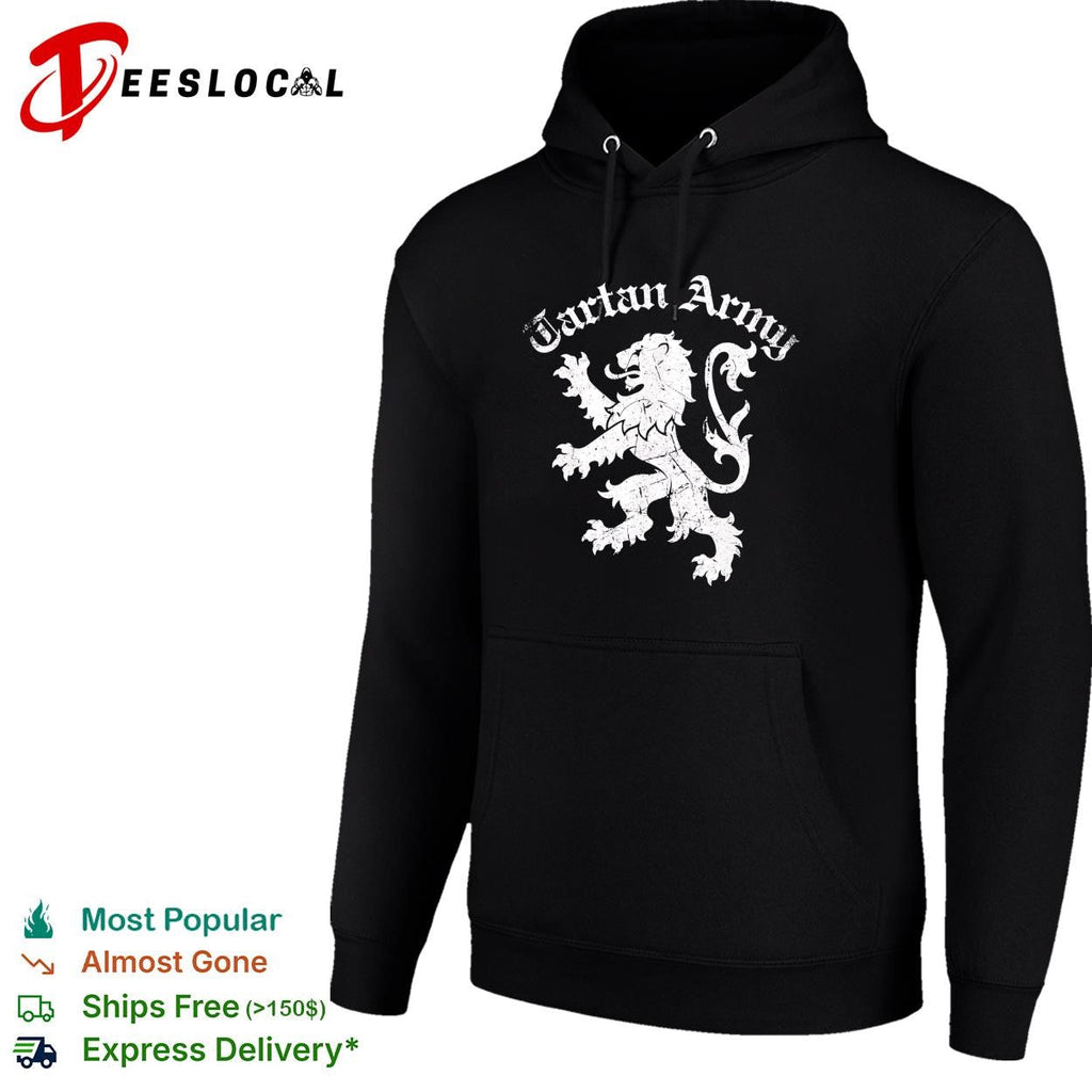 Tartan Army Scotland lion crest badge shirt Unisex