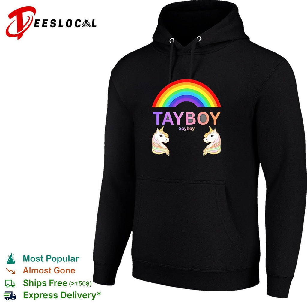 Tay boy gay boy unicorn rainbow shirt Unisex