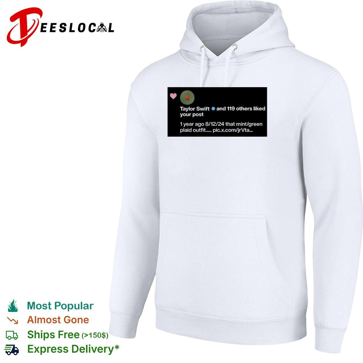 Taylor and 119 others liked you post shirt Unisex