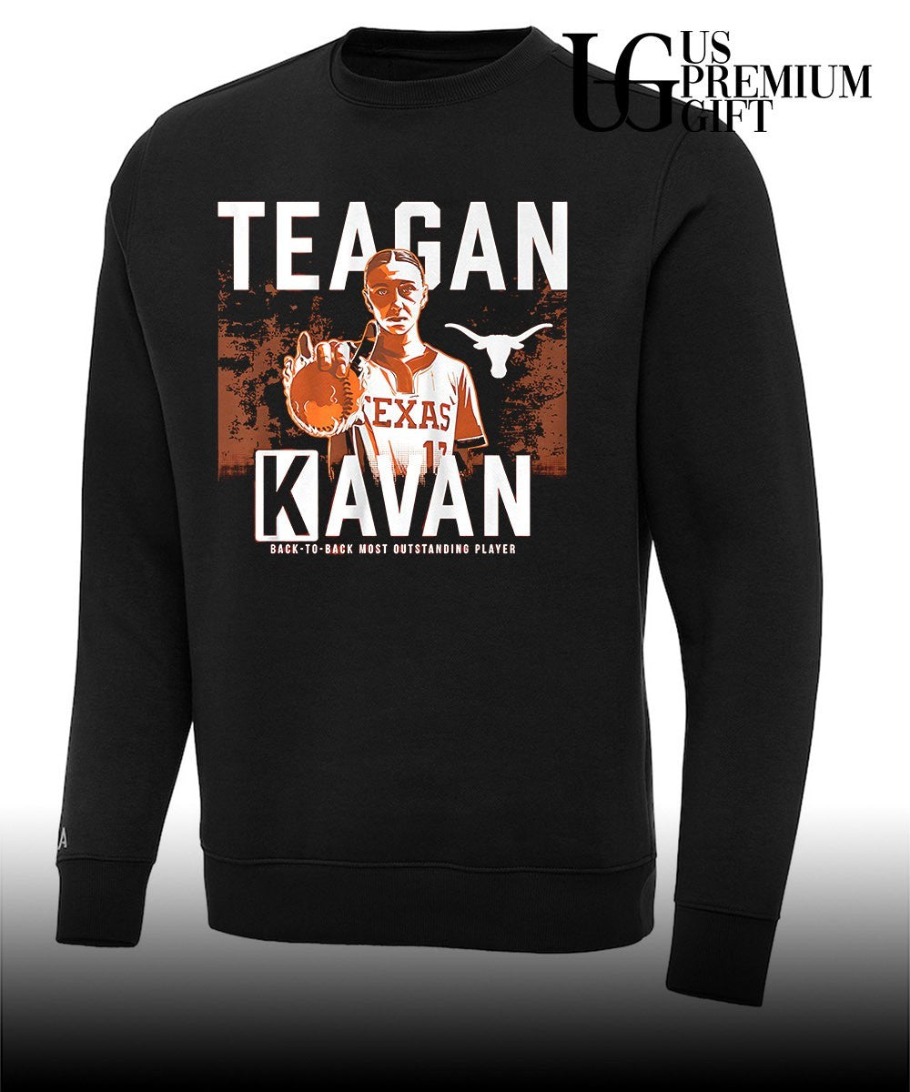 Teagan Kavan Texas Longhorns Softball Back-to-Back Most Outstanding Player shirt Unisex