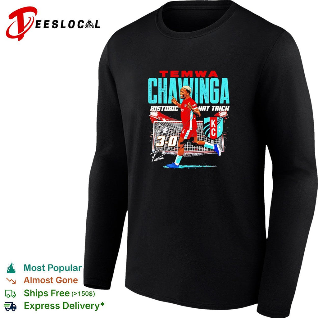 Teamwa Chawinga historic hat trich 3 0 signature shirt Unisex