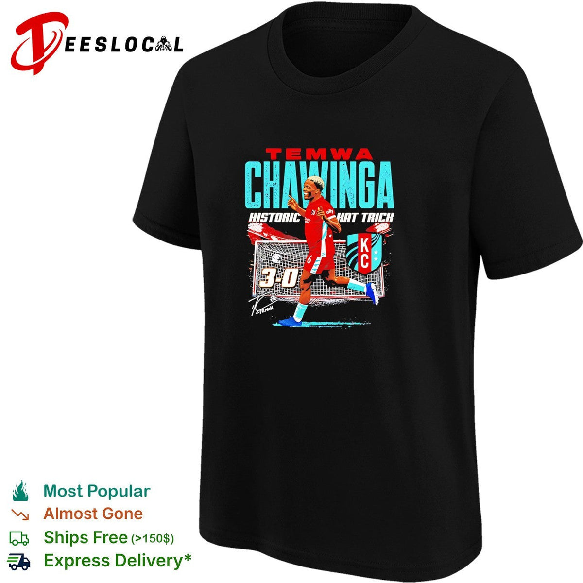 Teamwa Chawinga historic hat trich 3 0 signature shirt Unisex