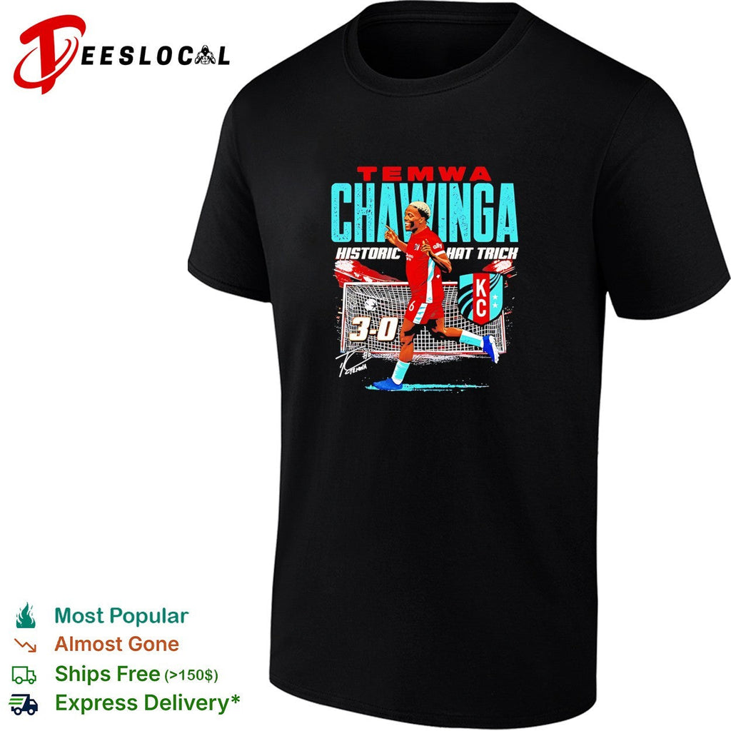 Teamwa Chawinga historic hat trich 3 0 signature shirt Unisex