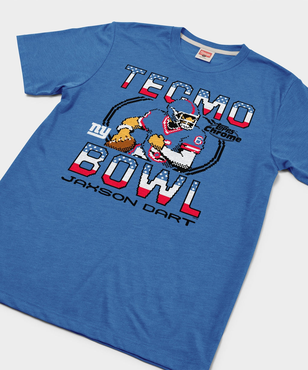 Tecmo Bowl x Topps Chrome Giants Jaxson Dart Unisex