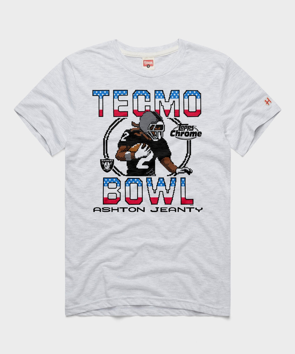 Tecmo Bowl x Topps Chrome Raiders Ashton Jeanty Unisex