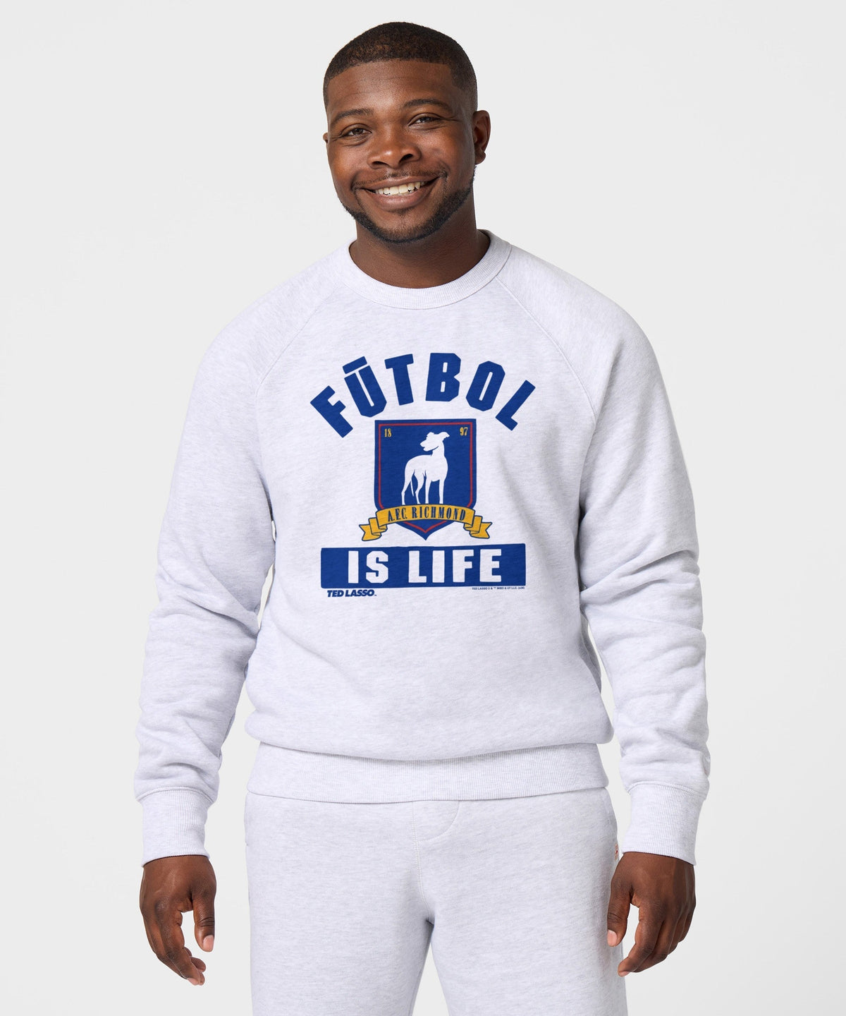Ted Lasso AFC Richmond Futbol Is Life Crewneck Unisex