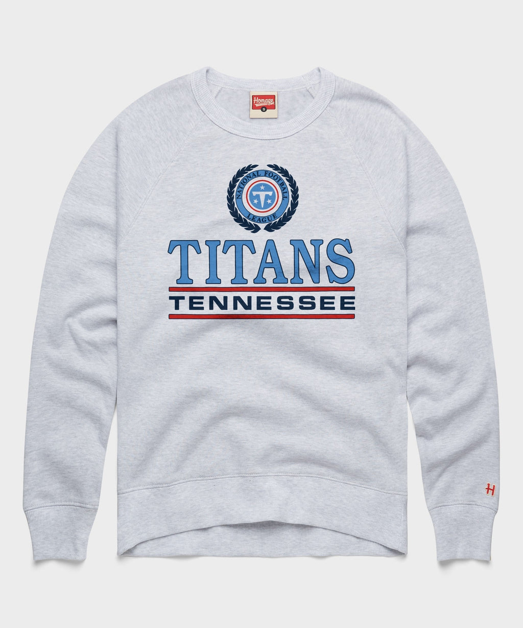 Tennessee Titans Crest Crewneck Unisex
