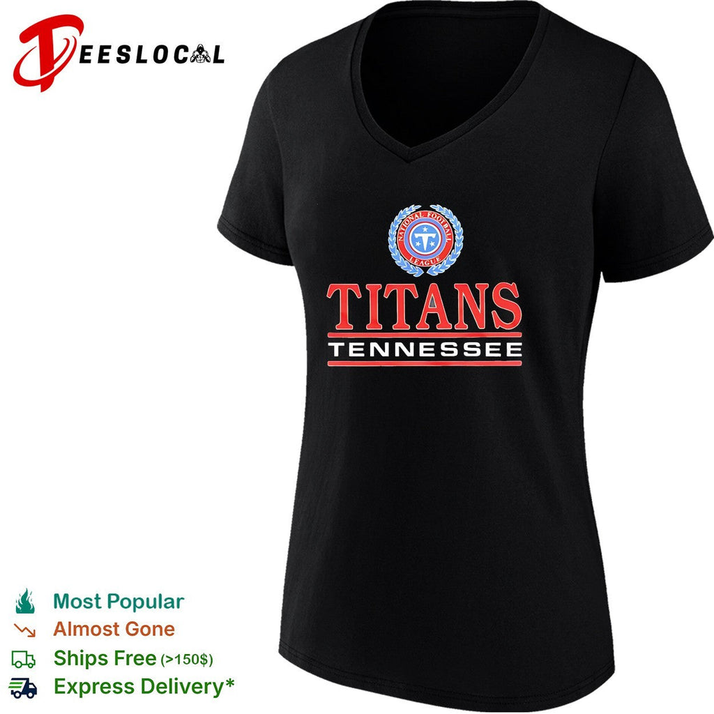 Tennessee Titans National Football League wreath logo shirt Unisex