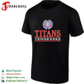 Tennessee Titans National Football League wreath logo shirt Unisex