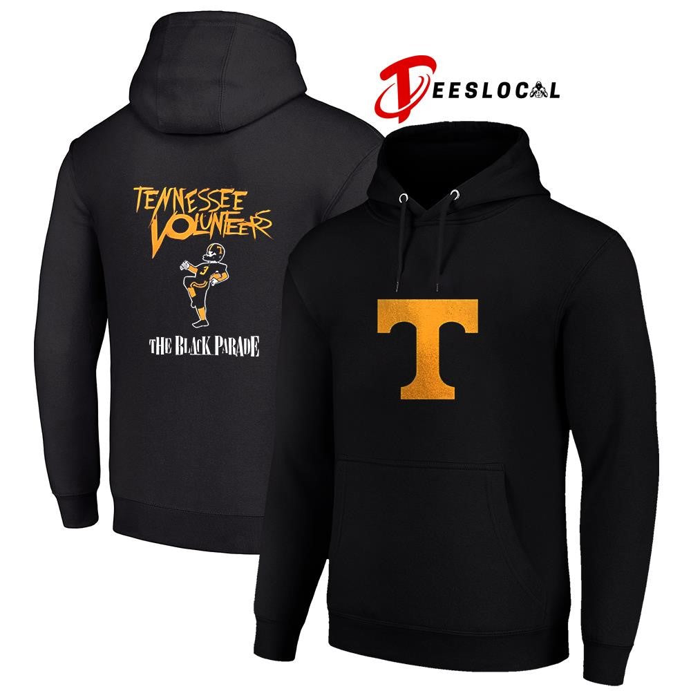 Tennessee Vols x My Chemical Romance the Black Parade dark mode logo shirt Unisex