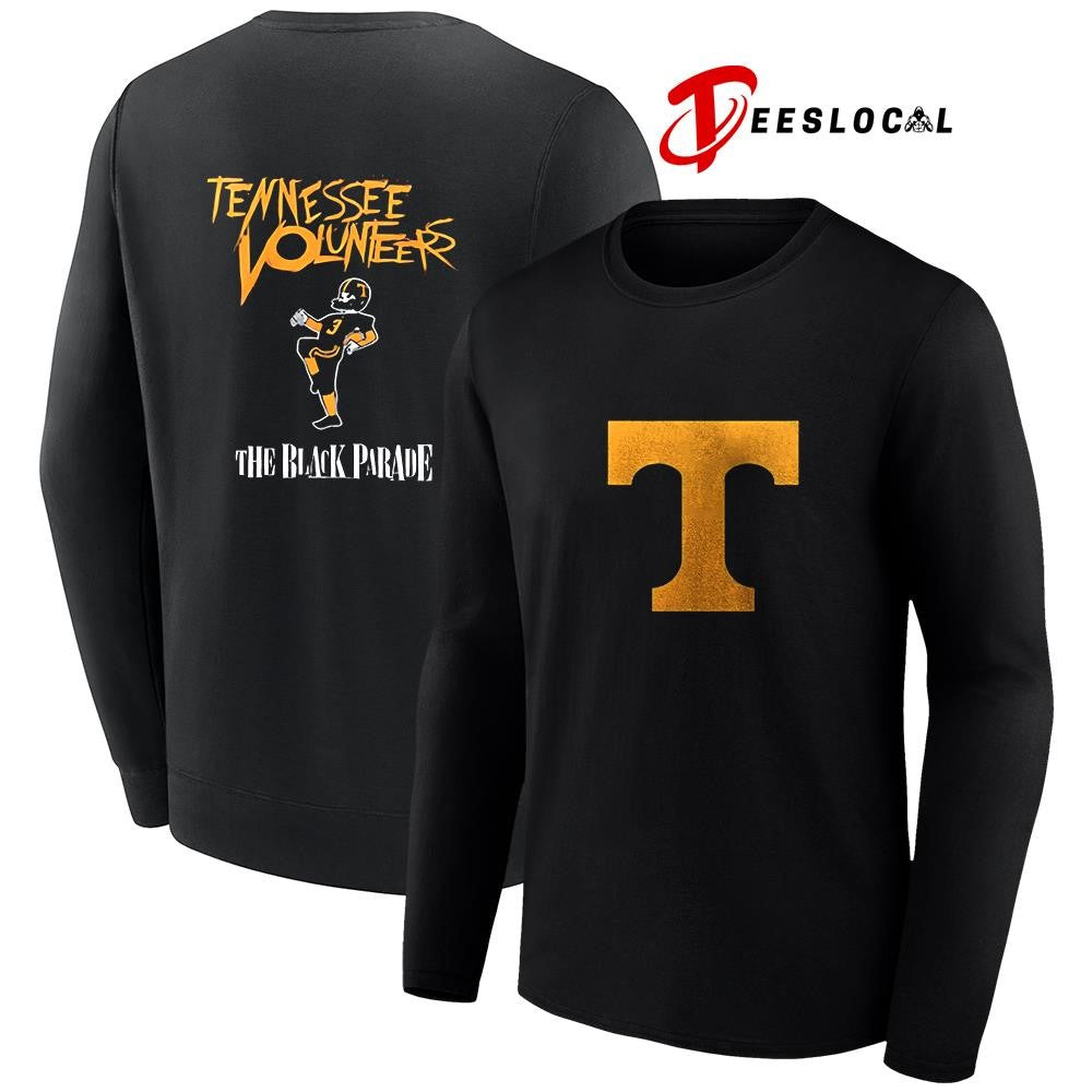 Tennessee Vols x My Chemical Romance the Black Parade dark mode logo shirt Unisex