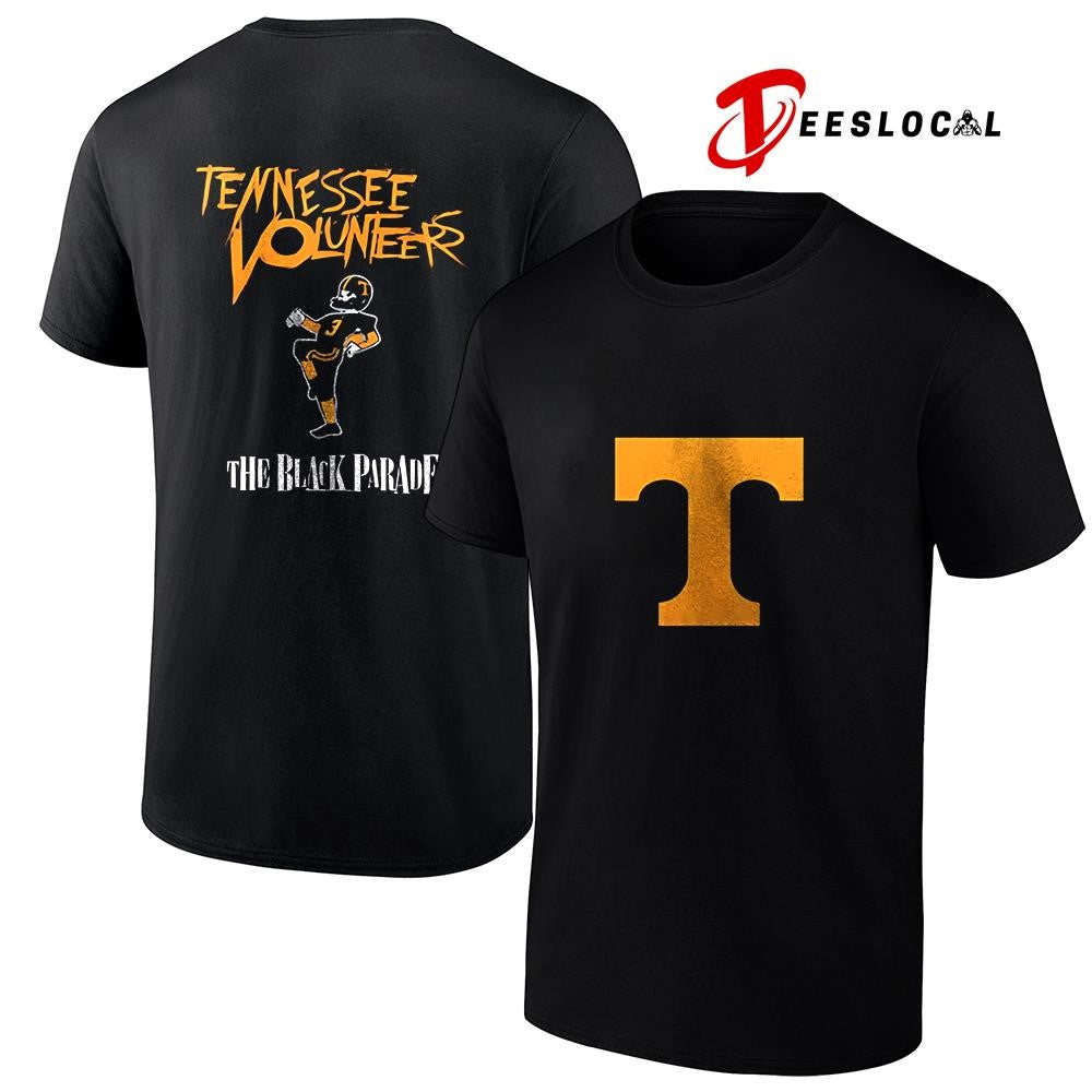 Tennessee Vols x My Chemical Romance the Black Parade dark mode logo shirt Unisex