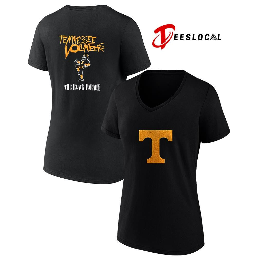 Tennessee Vols x My Chemical Romance the Black Parade dark mode logo shirt Unisex