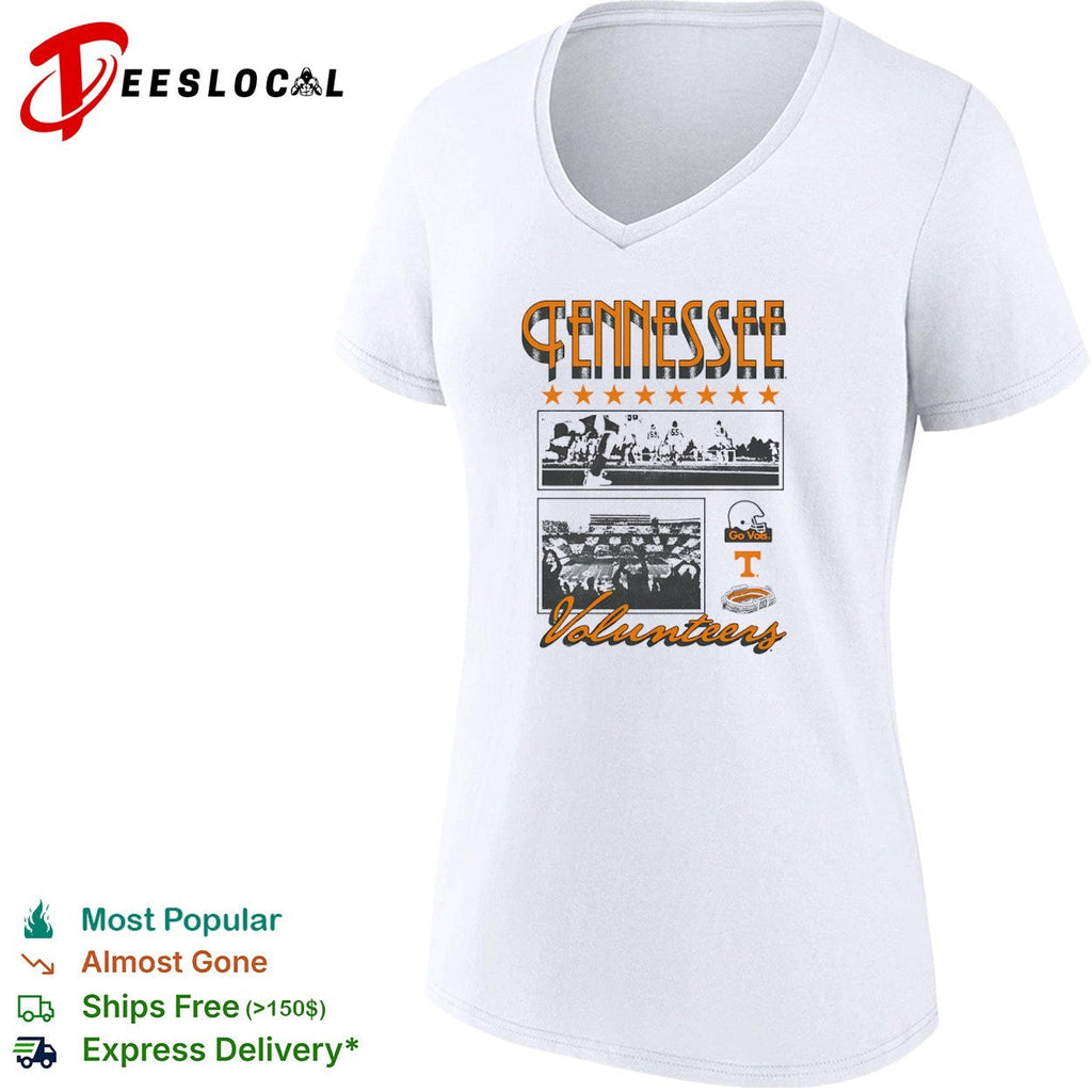 Tennessee Volunteers Football Go Vols Stadium Helmet shirt Unisex