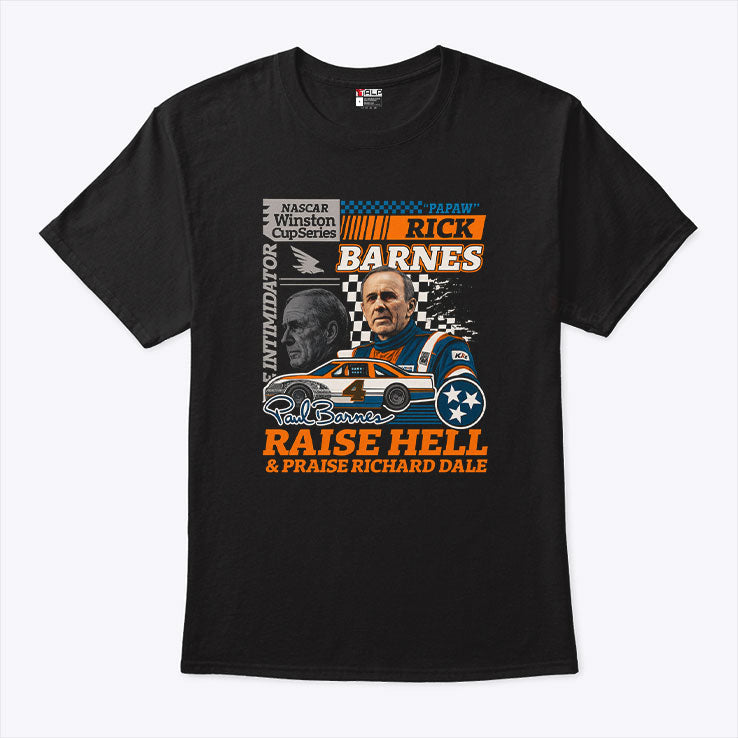Tennessee Volunteers Rick Barnes NASCAR Racing T Shirt Unisex