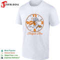 Tennessee Volunteers Tailgate Time Clock Logo NCAA Football Sport Shirt Unisex