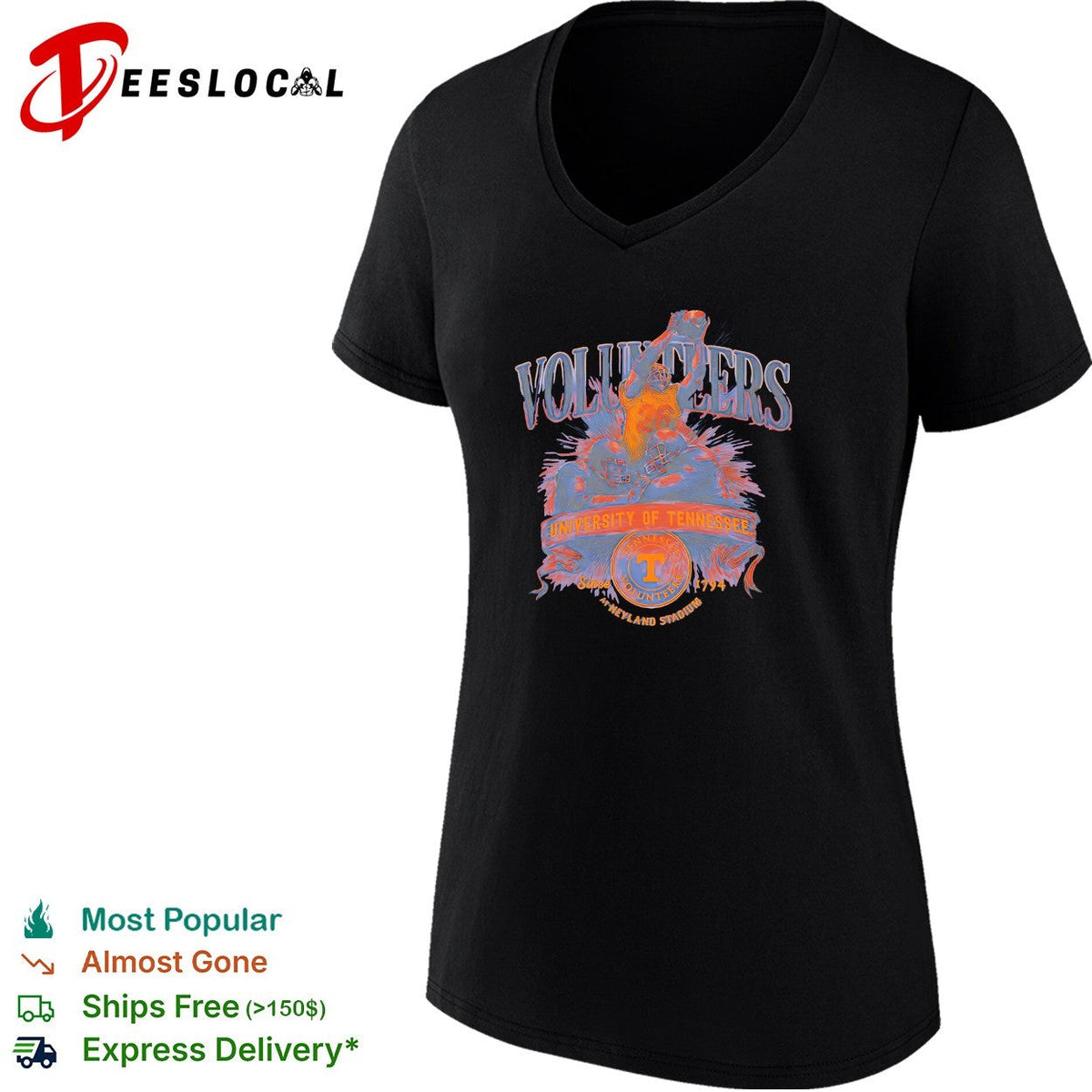 Tennessee Volunteers football university since 1794 Neyland Stadium shirt Unisex