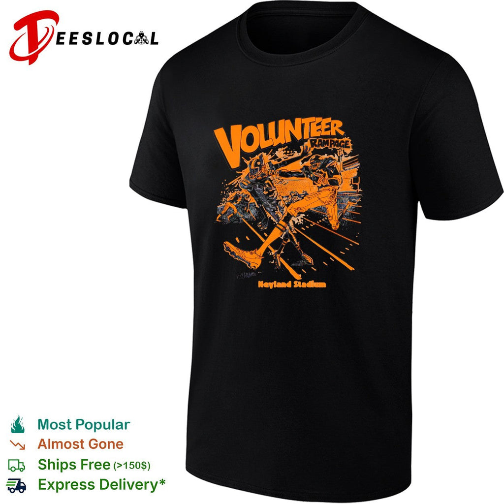 Tennessee Volunteers rampage Neyland Stadium shirt Unisex