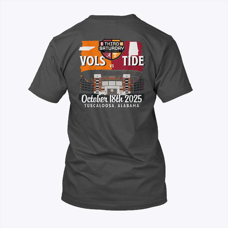 Tennessee Vs Alabama Third Saturday October 18th 2025 Shirt Unisex