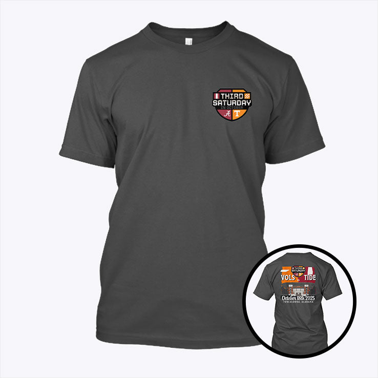 Tennessee Vs Alabama Third Saturday October 18th 2025 Shirt Unisex