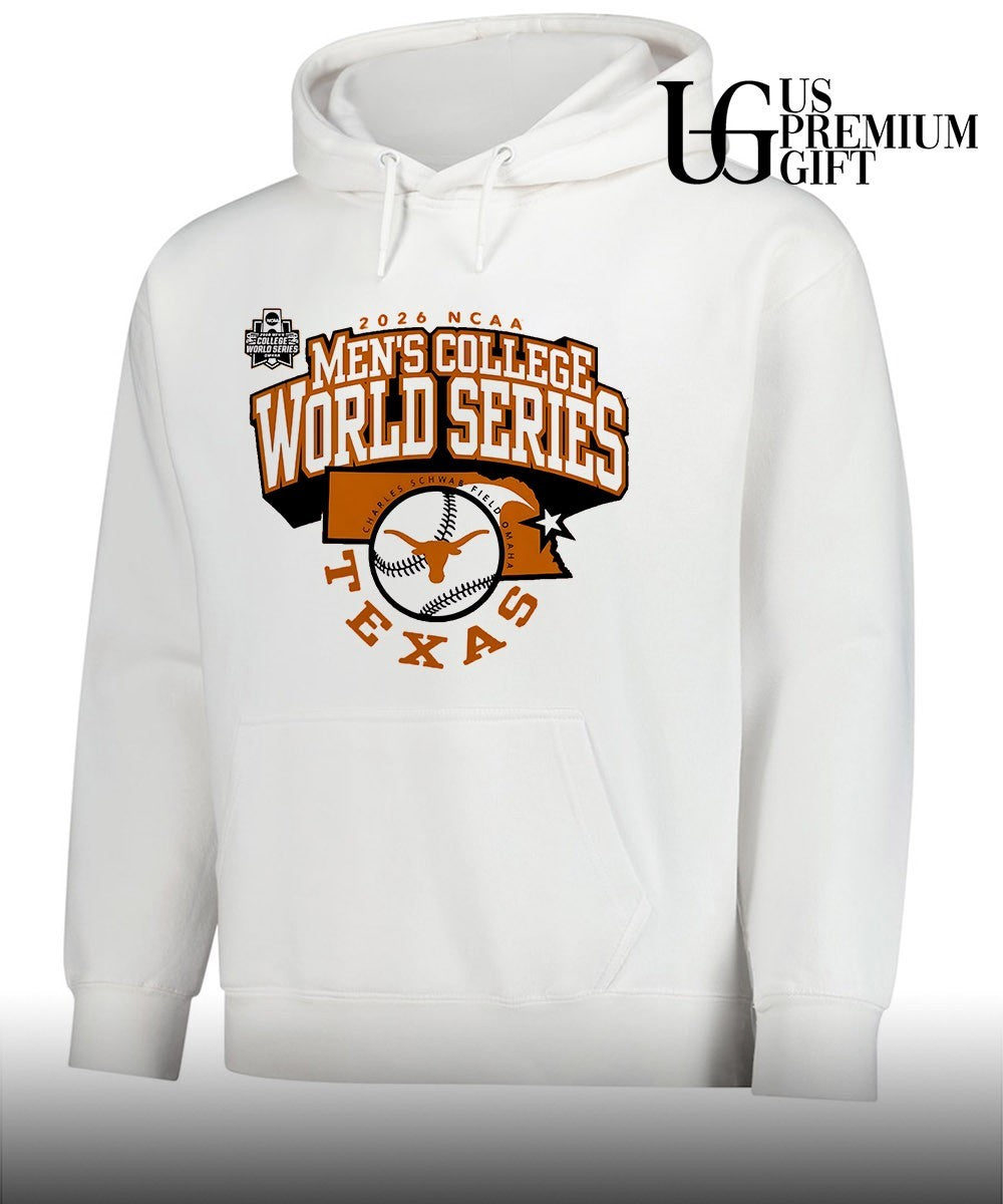 Texas Longhorns 2026 Baseball College World Series Bound Unisex