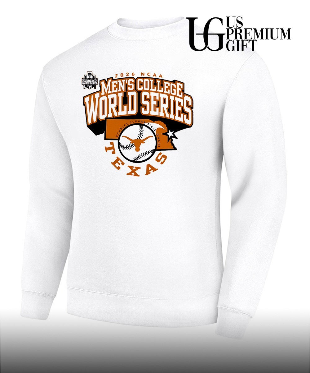 Texas Longhorns 2026 Baseball College World Series Bound Unisex
