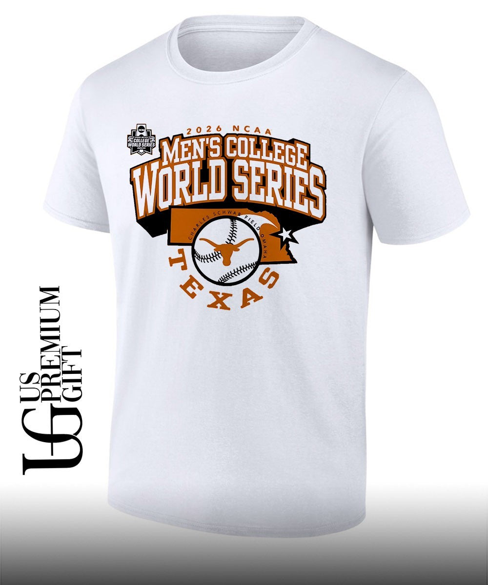 Texas Longhorns 2026 Baseball College World Series Bound Unisex