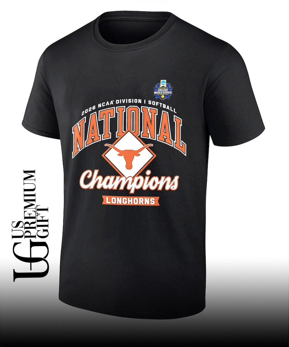 Texas Longhorns 2026 NCAA DI Softball Women’s College World Series National Champions shirt