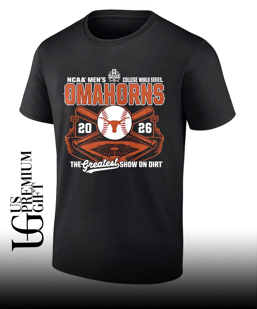 Texas Longhorns 2026 NCAA Men’s College World Series Bound OmaHorns the greatest show on dirt
