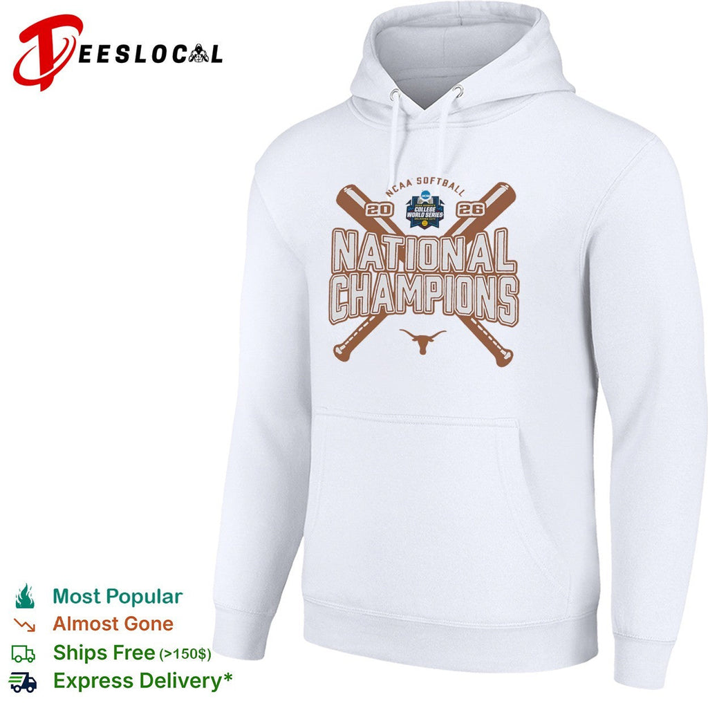 Texas Longhorns 2026 NCAA Softball National Champions 2026 College World Series shirt Unisex