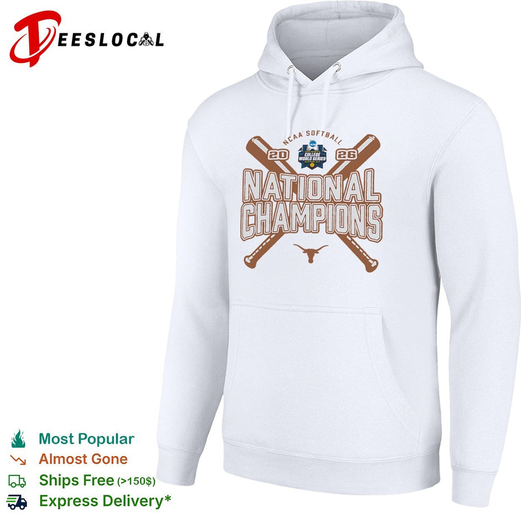 Texas Longhorns 2026 NCAA Softball National Champions 2026 shirt Unisex