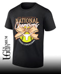 Texas Longhorns 2026 NCAA Softball National Champions Bow logo shirt Unisex