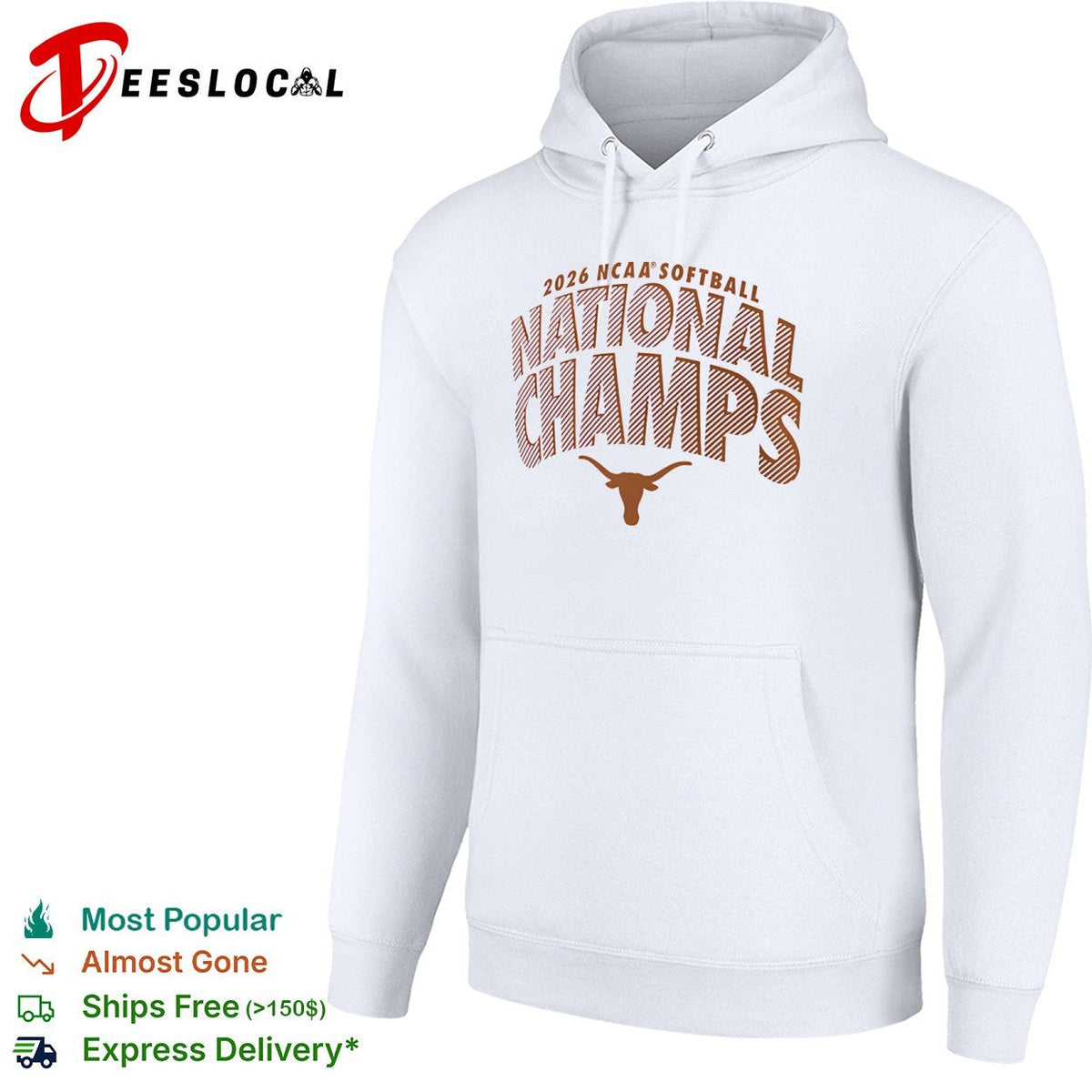Texas Longhorns 2026 NCAA Softball National Champs Longhorn Logo shirt Unisex